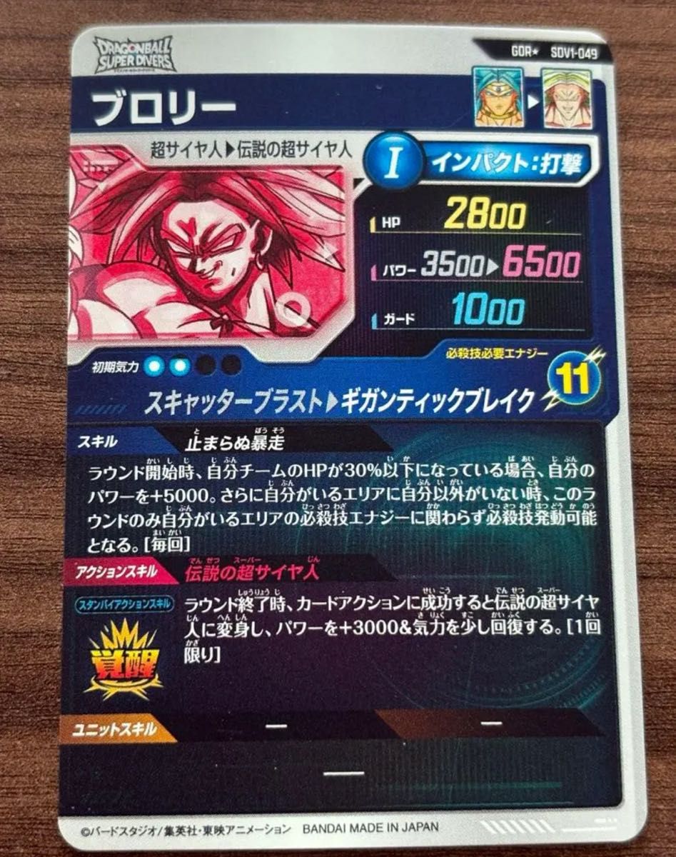 ブロリー SDV GOR ドラゴンボールスーパーダイバーズ 1|Yahoo ブロリー SDV GOR ドラゴンボールスーパーダイバーズ 1|Yahoo