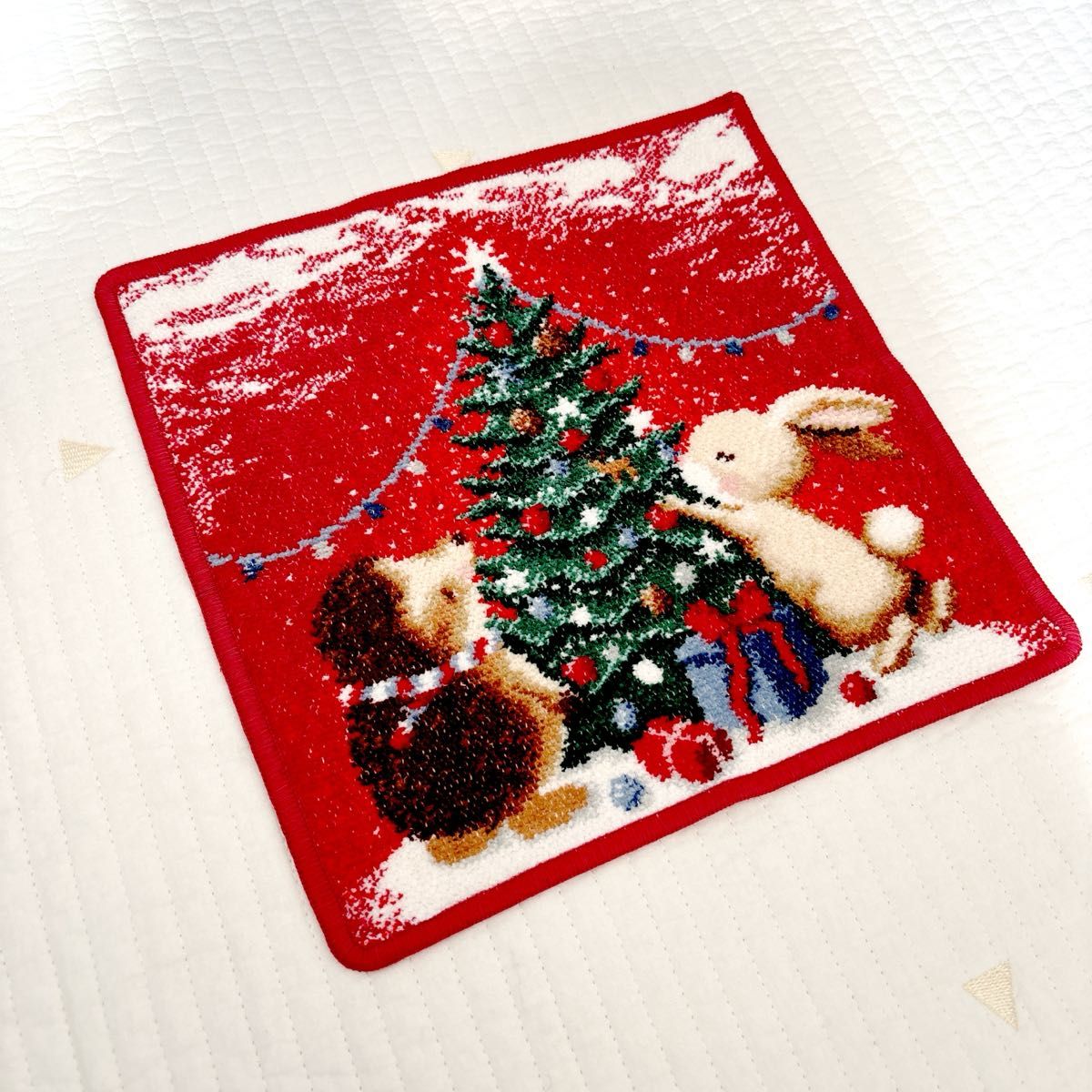 フェイラーハンカチ◇クリスマスヴォージョン２枚｜ファッション