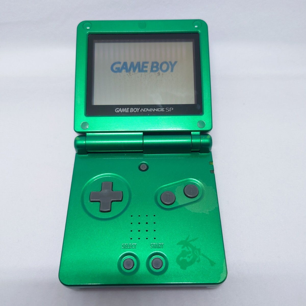 ジャンク扱い】ゲームボーイアドバンスSP レックウザ ジャンク扱い】ゲームボーイアドバンスSP レックウザ