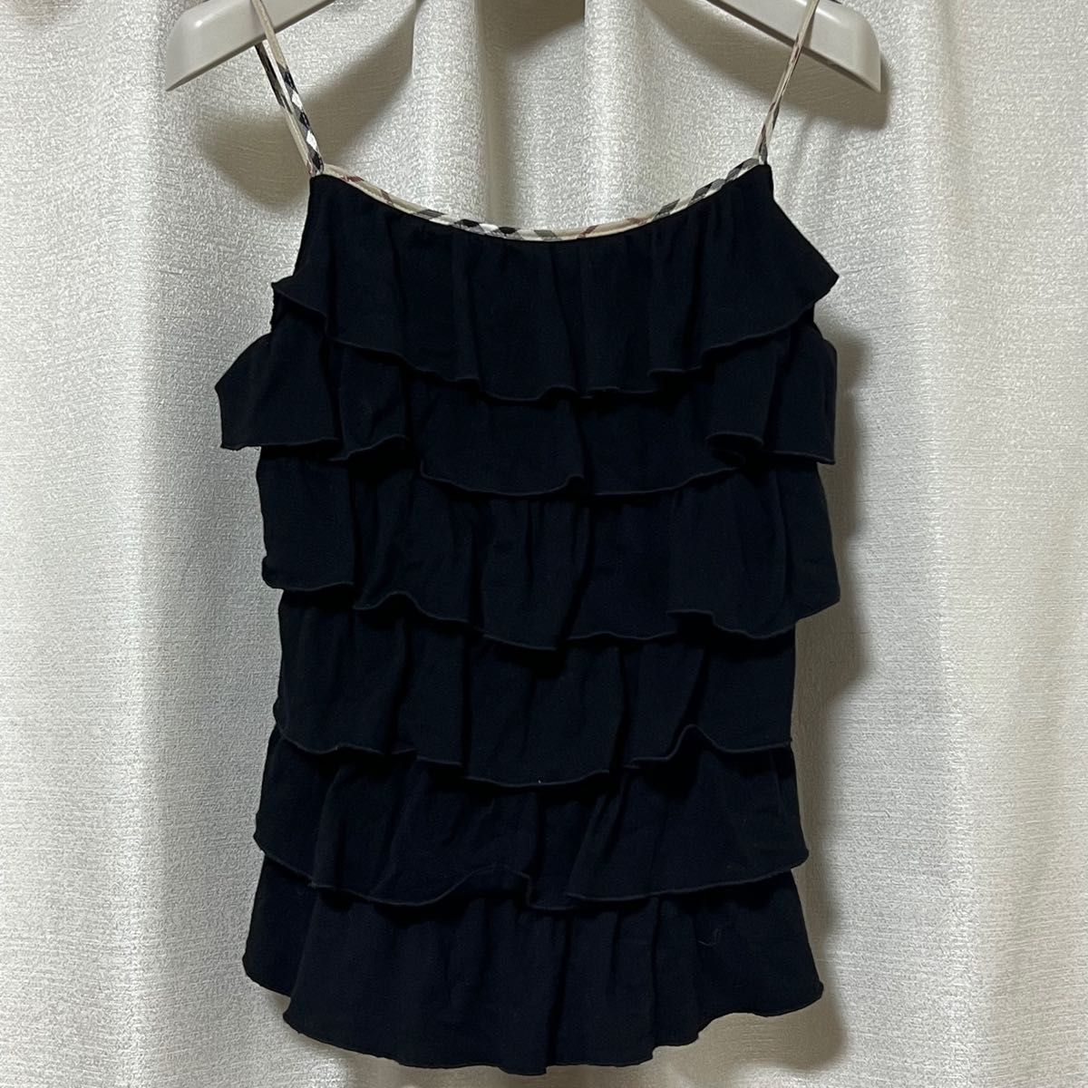 BURBERRY BLUE LABEL フリル キャミソール ブルーレーベル BURBERRY BLUE LABEL フリル キャミソール ブルーレーベル
