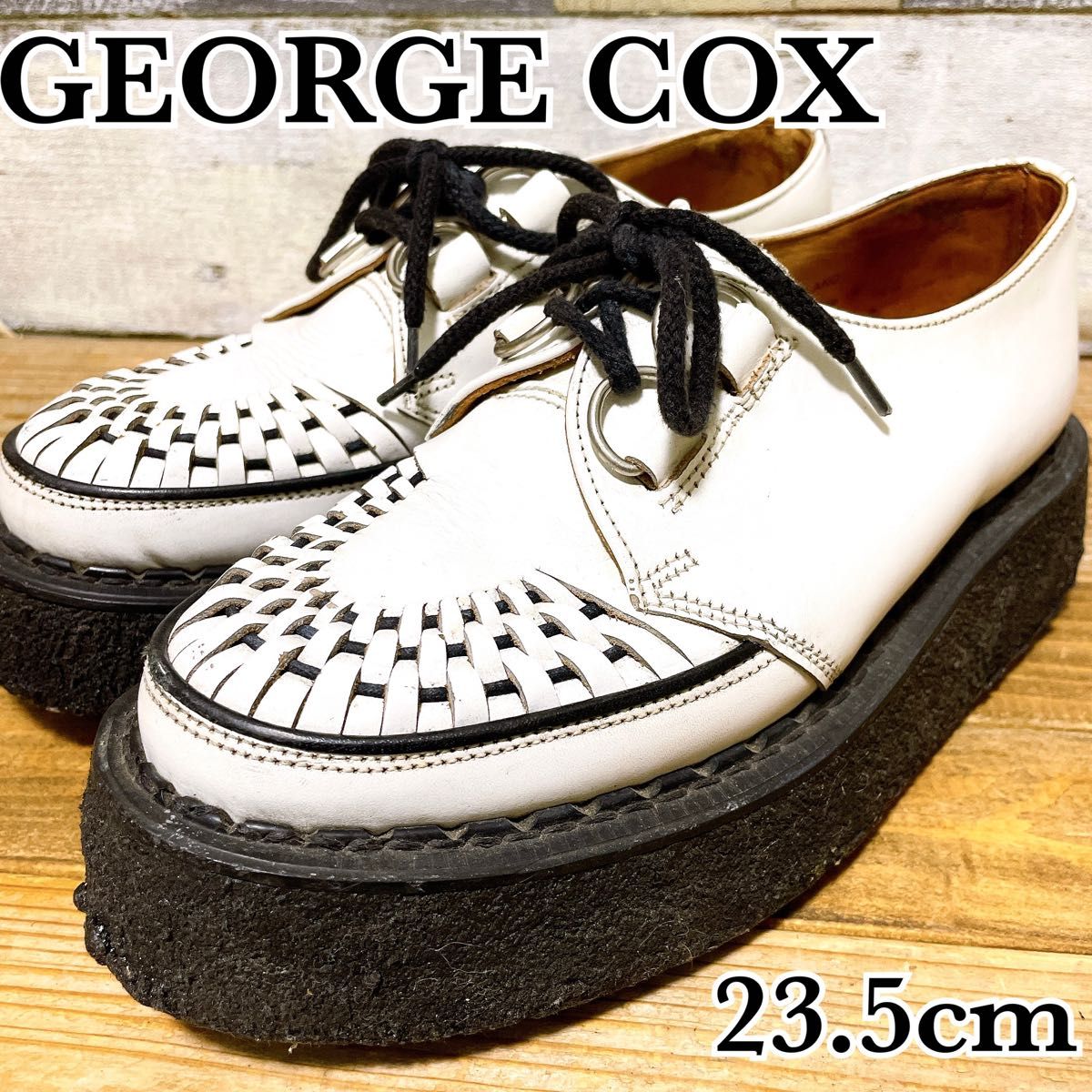 GEORGE COX ジョージコックス ギブソン 3588/VIB ラバーソール GEORGE COX ジョージコックス ギブソン 3588/VIB ラバーソール