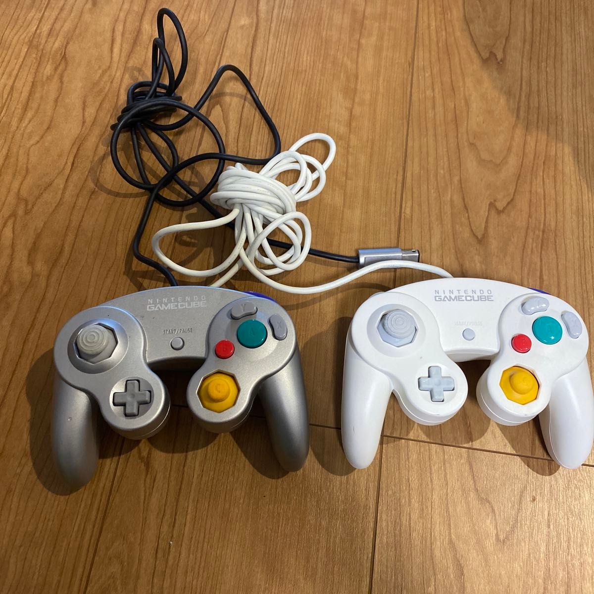 ゲームキューブ コントローラー 任天堂 ジャンク 動作未確認 2台 ゲームキューブ コントローラー 任天堂 ジャンク 動作未確認 2台