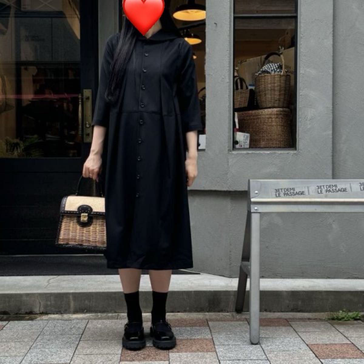 スプリングセール中#TAO#tricot COMME des GARONS黒ウールギャバ スプリングセール中#TAO#tricot COMME des GARONS黒ウールギャバ