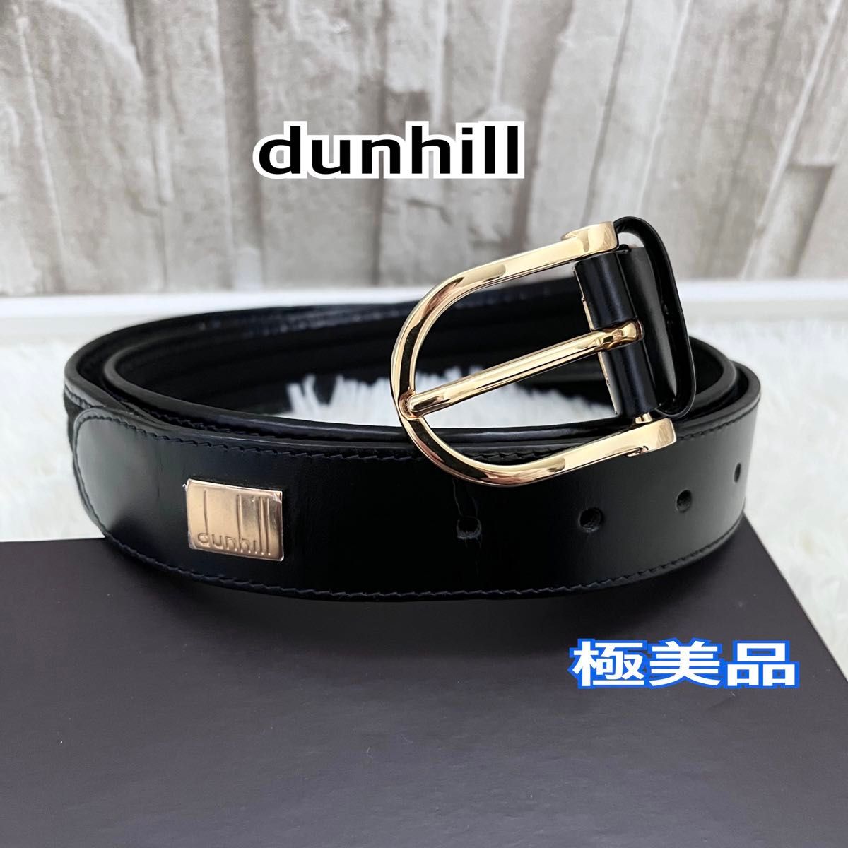 美品】dunhill ダンヒル ベルト ロゴ シルバー レザー 42/107 美品】dunhill ダンヒル ベルト ロゴ シルバー レザー 42/107