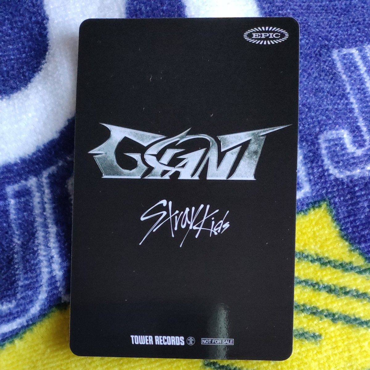 Stray Kids 【 GIANT 】 タワレコ限定 フォトカード アイエン Stray Kids 【 GIANT 】 タワレコ限定 フォトカード アイエン