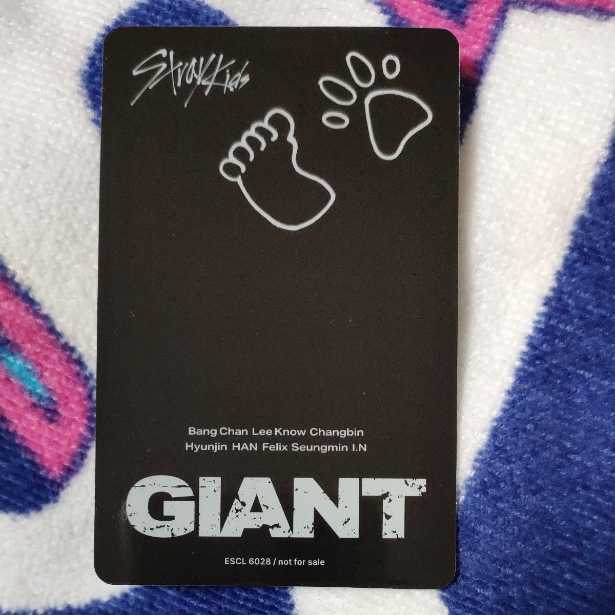 Stray Kids 【 GIANT 】 通常盤CD 封入トレカのみ フォトカード Stray Kids 【 GIANT 】 通常盤CD 封入トレカのみ フォトカード