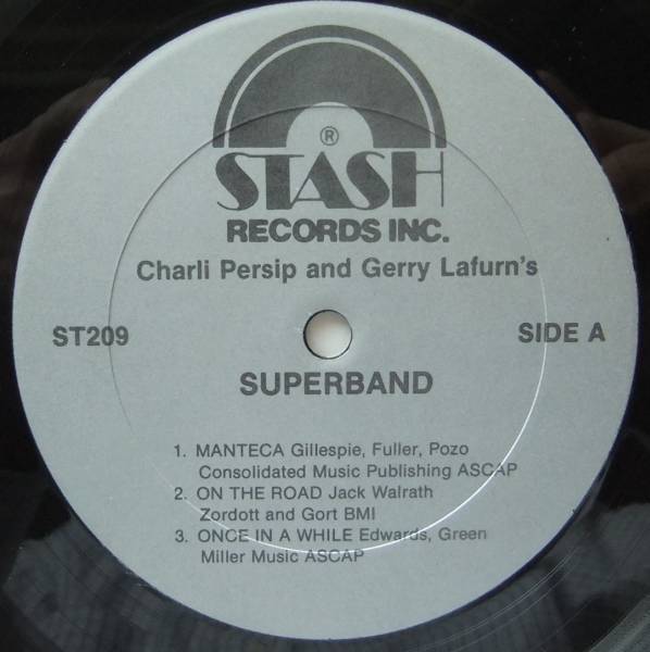 ◆ CHARLI PERSIP and GERRY LaFURN's 17-Piece Superband ◆ Stash ST-209 ◆ A_画像3