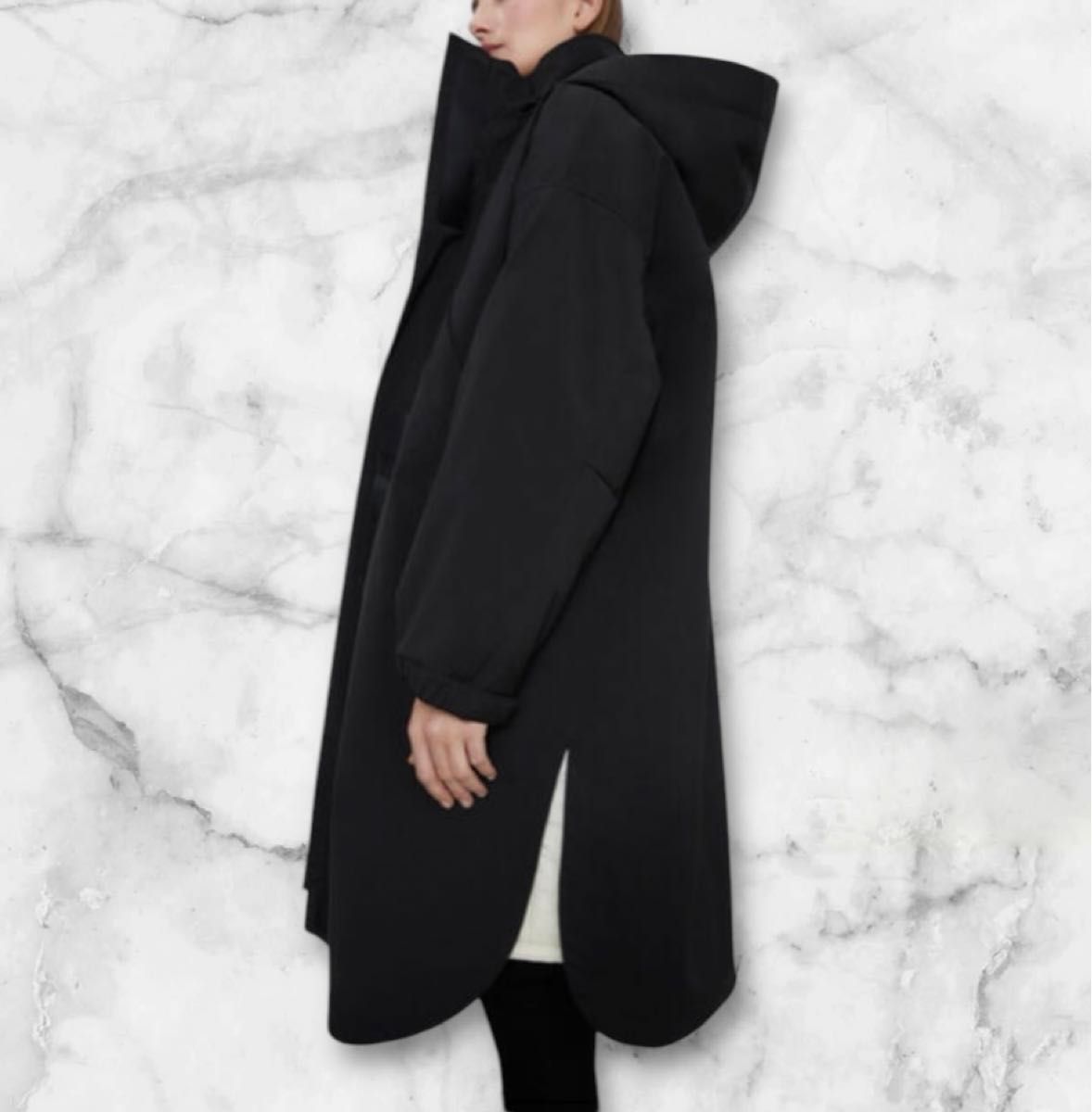 最終値下げ 美品【ZARA】2イン1ウォーターリぺレントオーバー 最終値下げ 美品【ZARA】2イン1ウォーターリぺレントオーバー