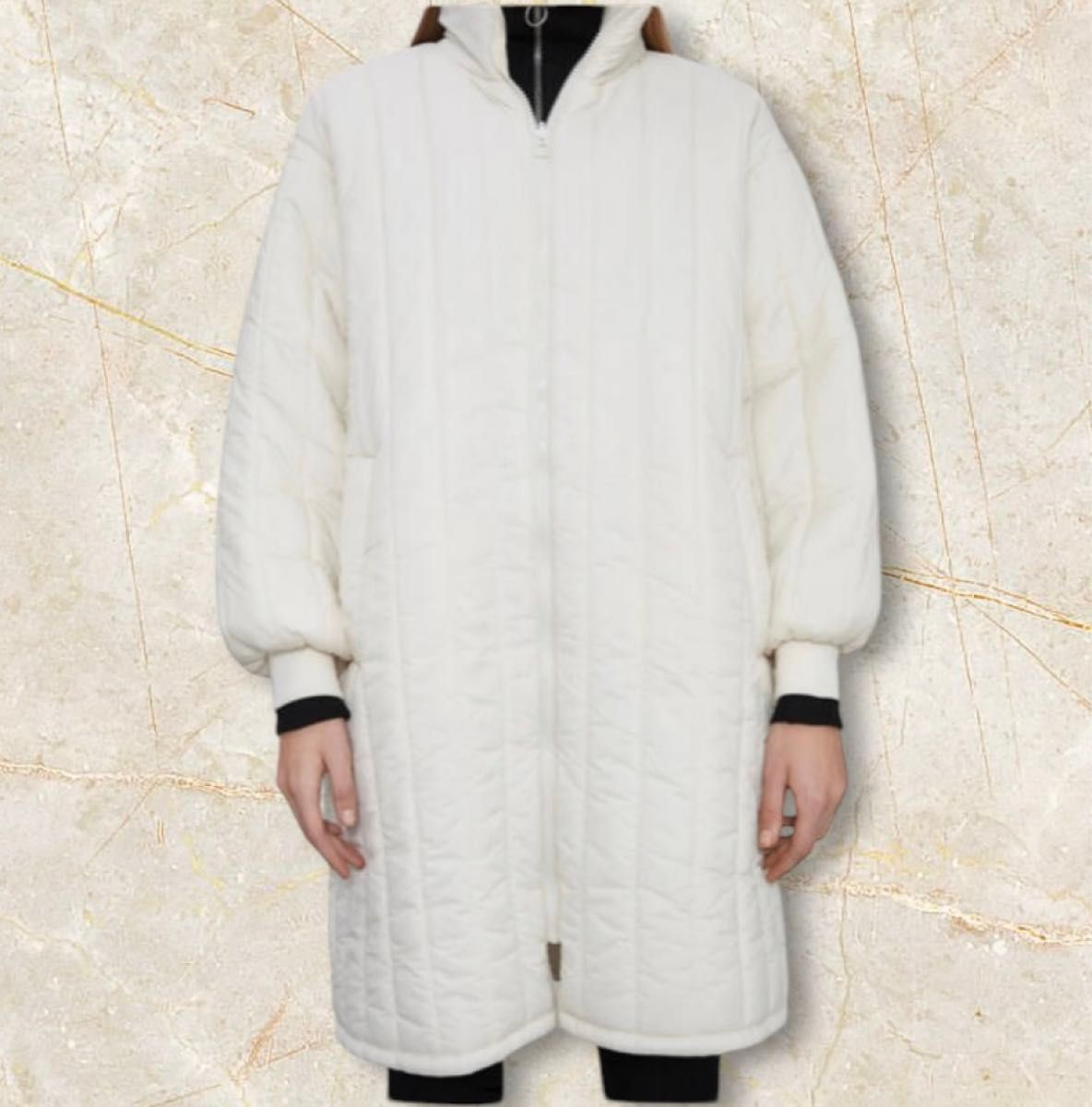 最終値下げ 美品【ZARA】2イン1ウォーターリぺレントオーバー 最終値下げ 美品【ZARA】2イン1ウォーターリぺレントオーバー