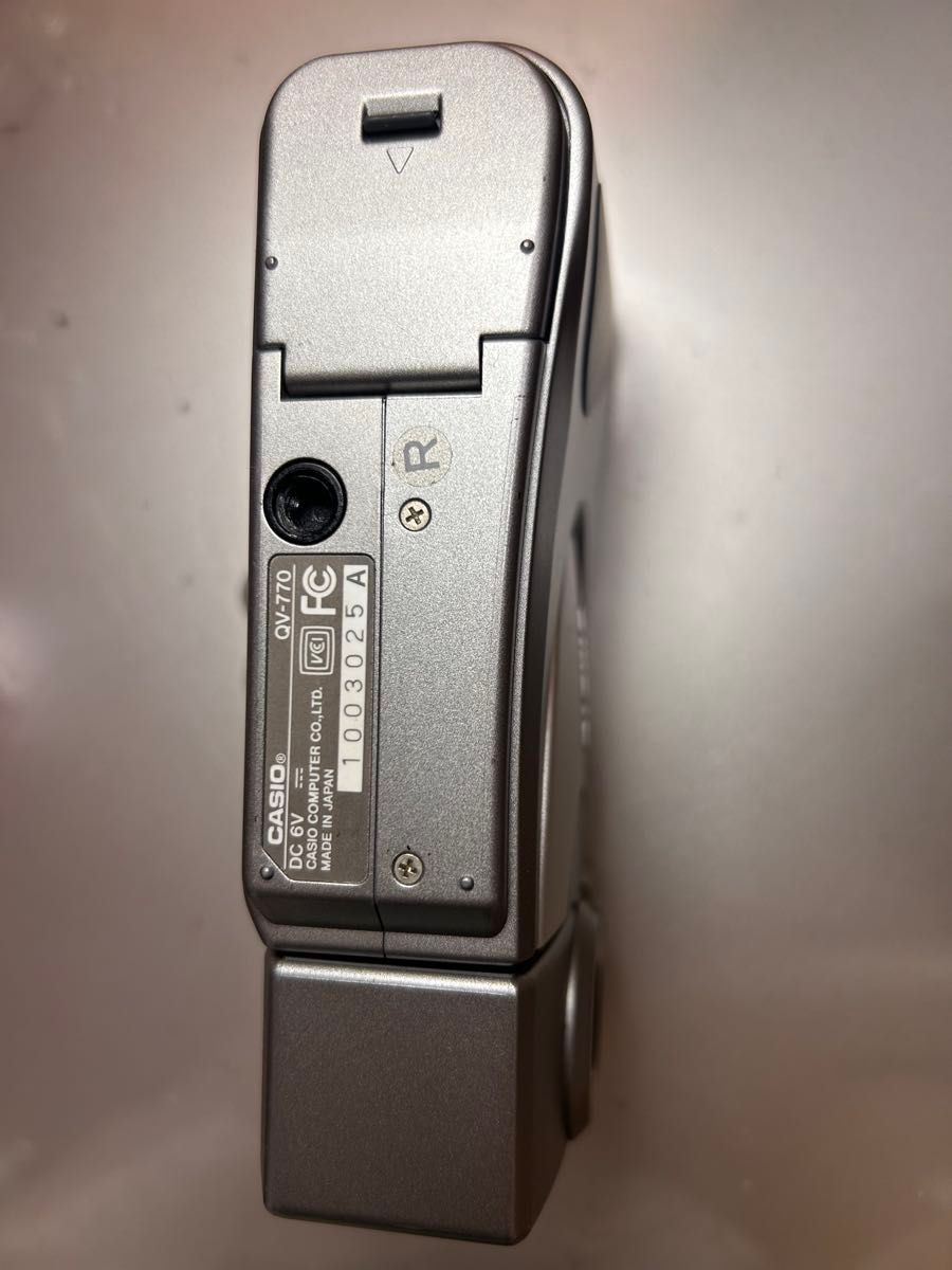 Casio QV-770 デジタルカメラ CCD 動作品|Yahoo!フリマ(旧 Casio QV-770 デジタルカメラ CCD 動作品|Yahoo!フリマ(旧