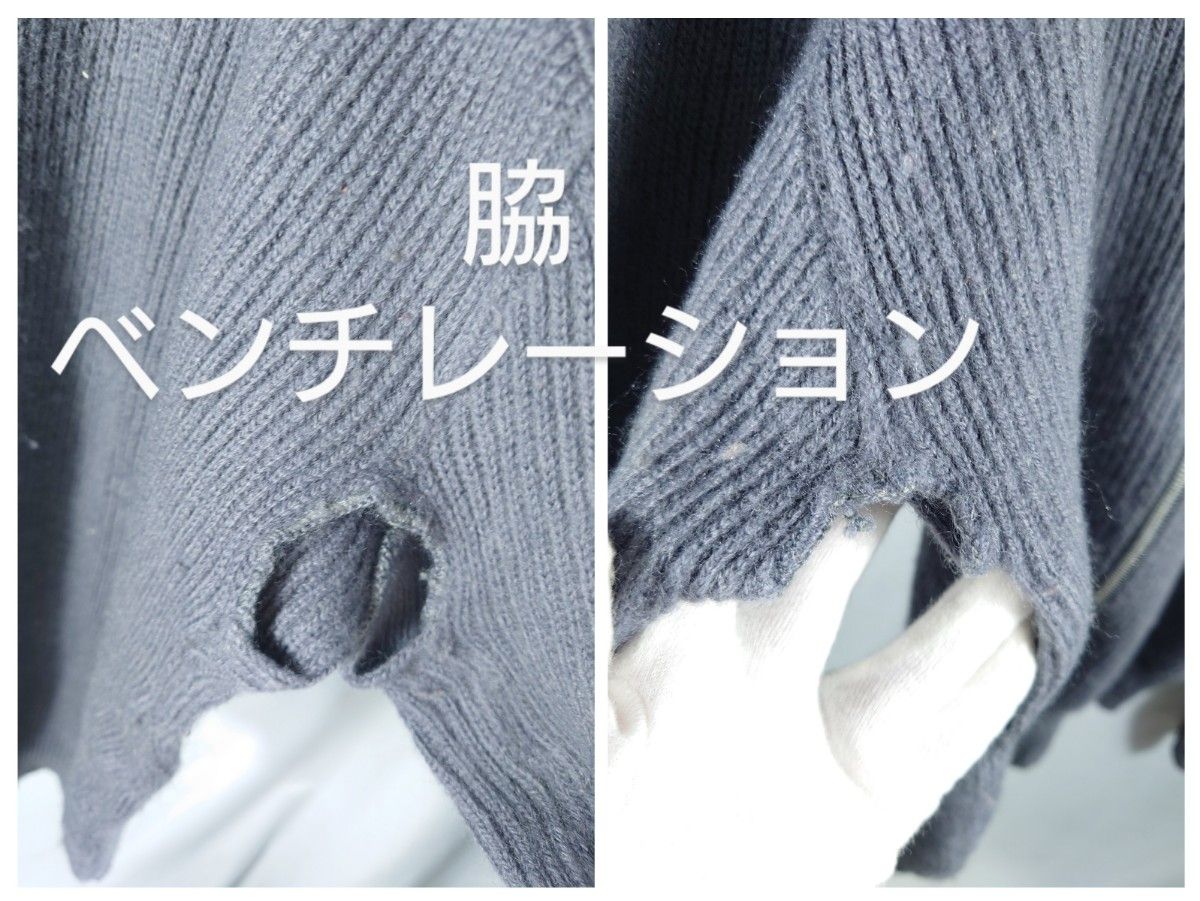 VINTAGE 70's スウェーデン軍 デンマーク軍 ジップ セーター VINTAGE 70's スウェーデン軍 デンマーク軍 ジップ セーター