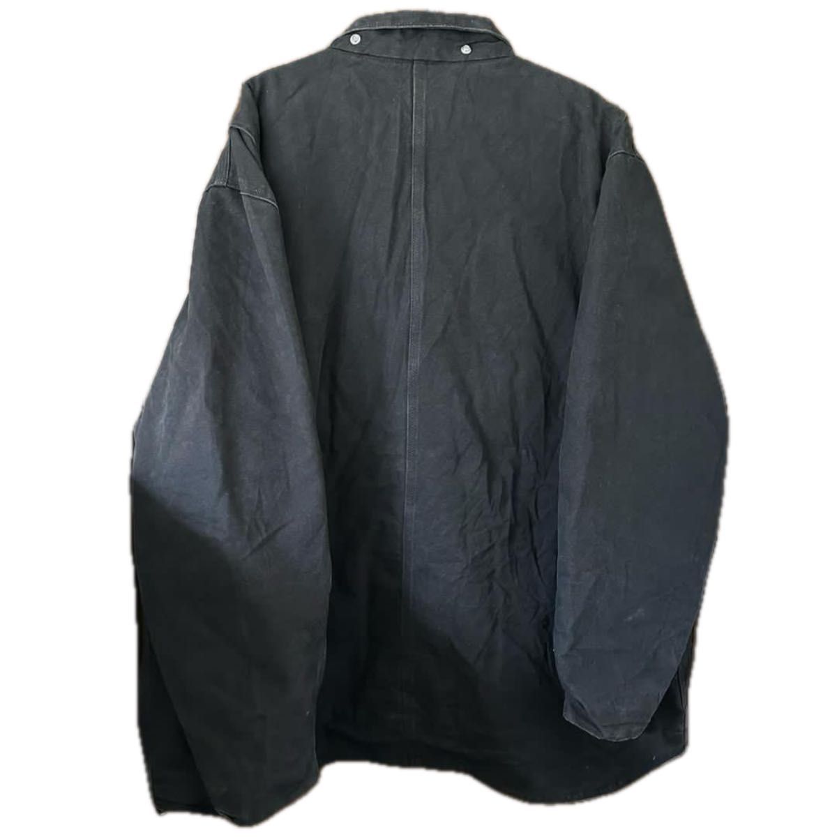 Carhartt ダックワークジャケット 古着 2XLサイズ ブラック Carhartt ダックワークジャケット 古着 2XLサイズ ブラック