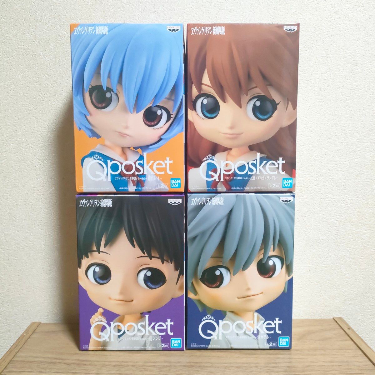 エヴァンゲリオン 綾波レイ&碇シンジ&渚カヲル 各3体|作品別 エヴァンゲリオン 綾波レイ&碇シンジ&渚カヲル 各3体|作品別