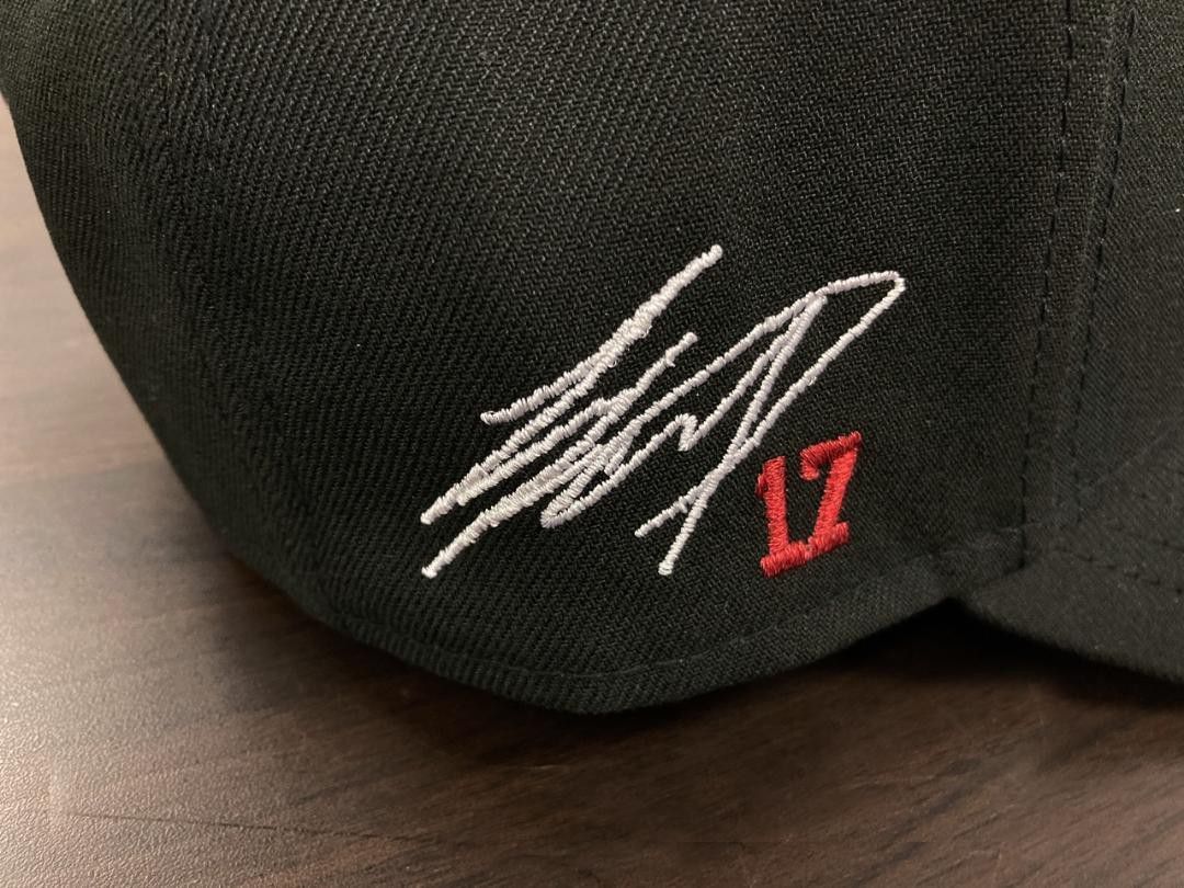 大谷翔平選手サイン入り刺繍 ドジャースキャップ黒黒|Yahoo 大谷翔平選手サイン入り刺繍 ドジャースキャップ黒黒|Yahoo