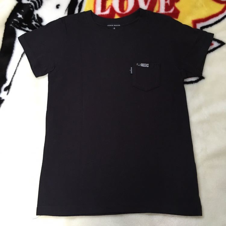 オゾンロックス×フジロックコラボプリント Tシャツ ポケットロゴ刺繍 オフィシャル ライブTシャツ バンドT ロックT_画像3