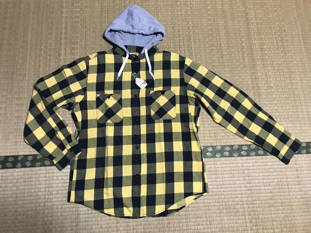 送料無料 Towncraft×US Hooded Flannel Shirt（タウンクラフト×アス