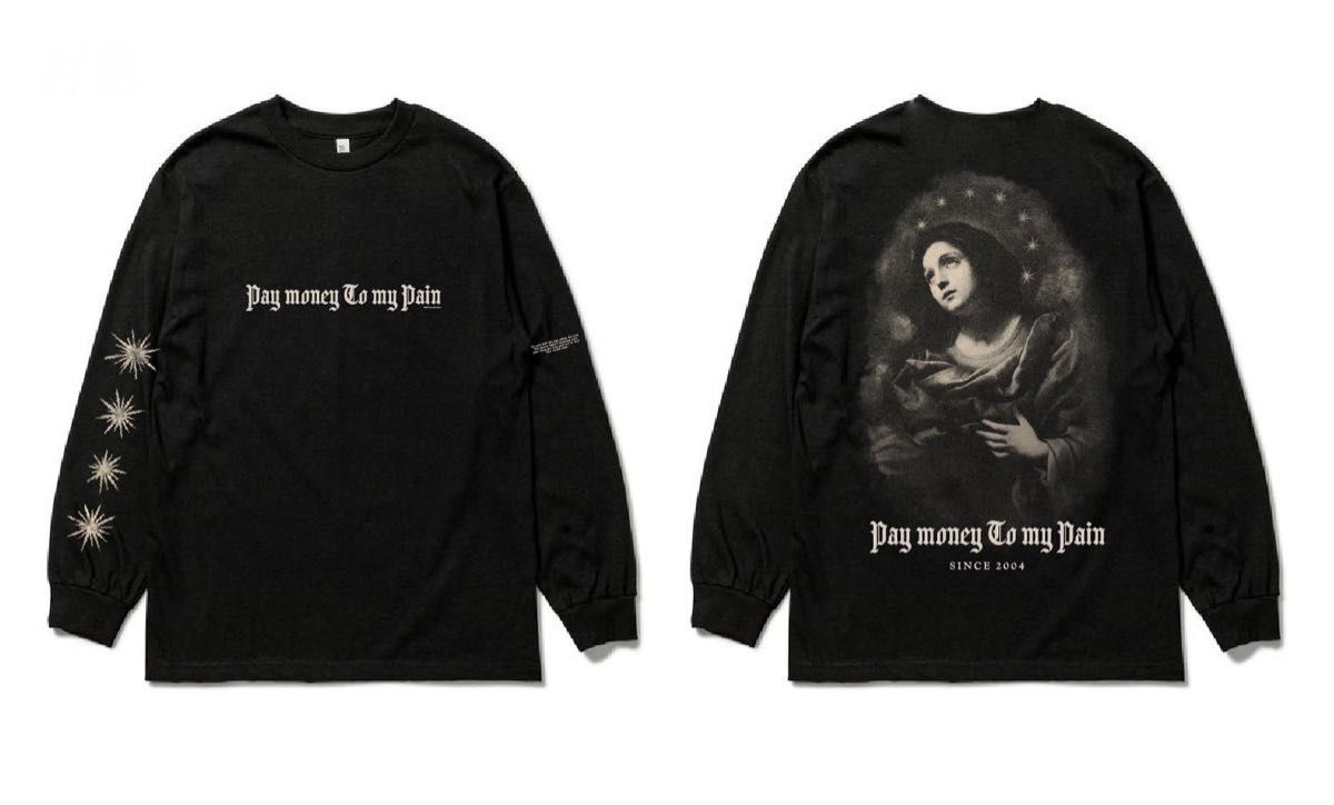 新品」 pay money to my pain マリアロングスリーブTシャツ長袖 新品」 pay money to my pain マリアロングスリーブTシャツ長袖