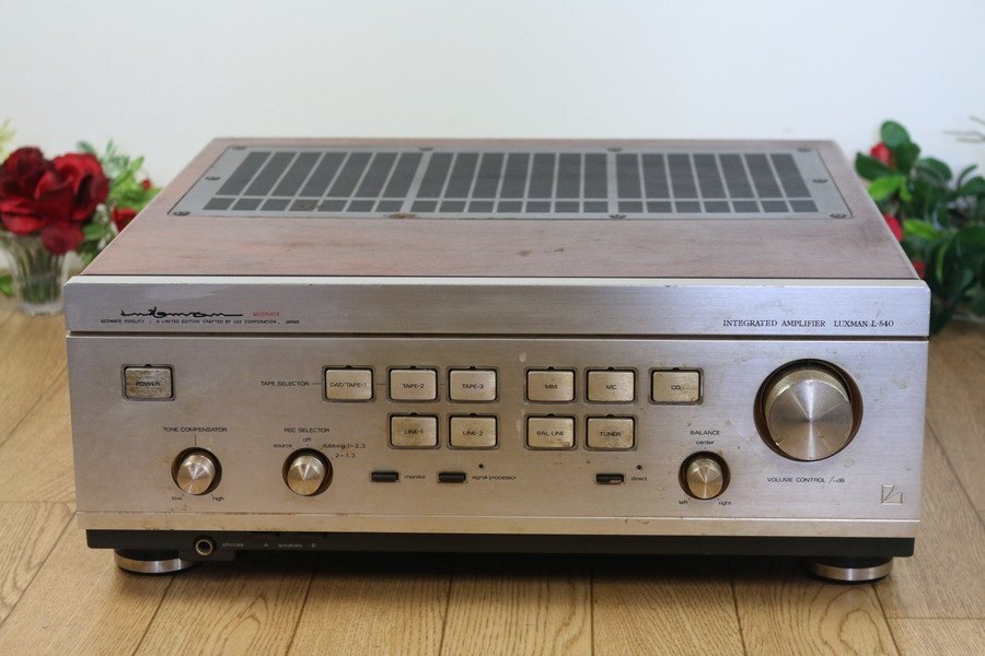M【定価264,000円・完動・美品】LUXMAN L-540 Yahoo!オークション - 【ラックスマン LUXMAN L-540】プリメイン