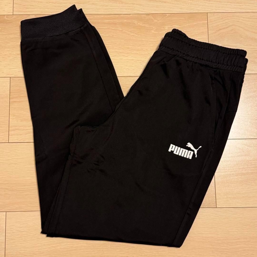 PUMAプーマセットアップ プーマ 上下セット ジャージ 黒 M 新品 PUMAプーマセットアップ プーマ 上下セット ジャージ 黒 M 新品