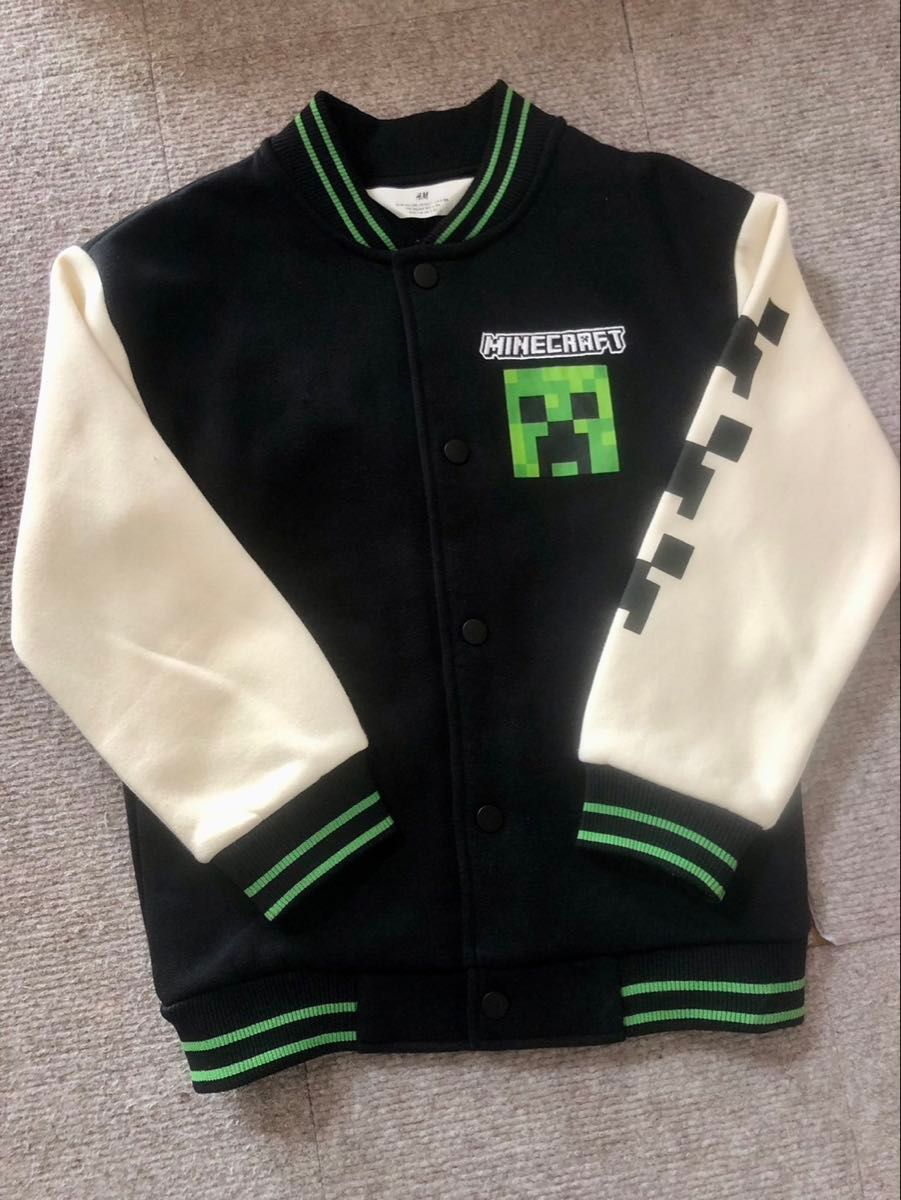 H&M マインクラフト スウェットスタジャン 130 未使用|Yahoo H&M マインクラフト スウェットスタジャン 130 未使用|Yahoo