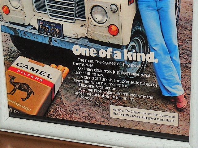 1979 год U.S.A. иностранная книга журнал реклама рамка товар Camel Camel // для поиска Land Rover Land Rover (A4 размер )