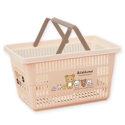 ◎リラックマ◎Rilakkuma Style ショッピングバスケット～ブラウン～/おまけ付/プライズ◎