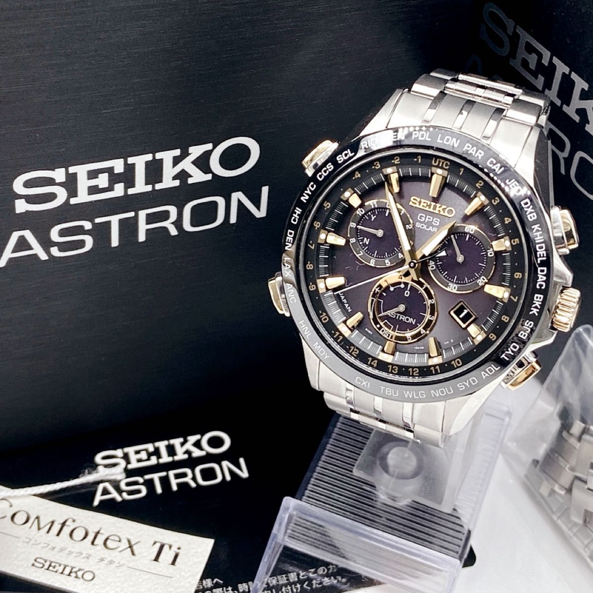 5500 極美品 セイコー 8X82 0AB0-1 アストロン GPSソーラー 入手困難 極美品】SEIKO ASTRON セイコー アストロン 8X82-0AB0
