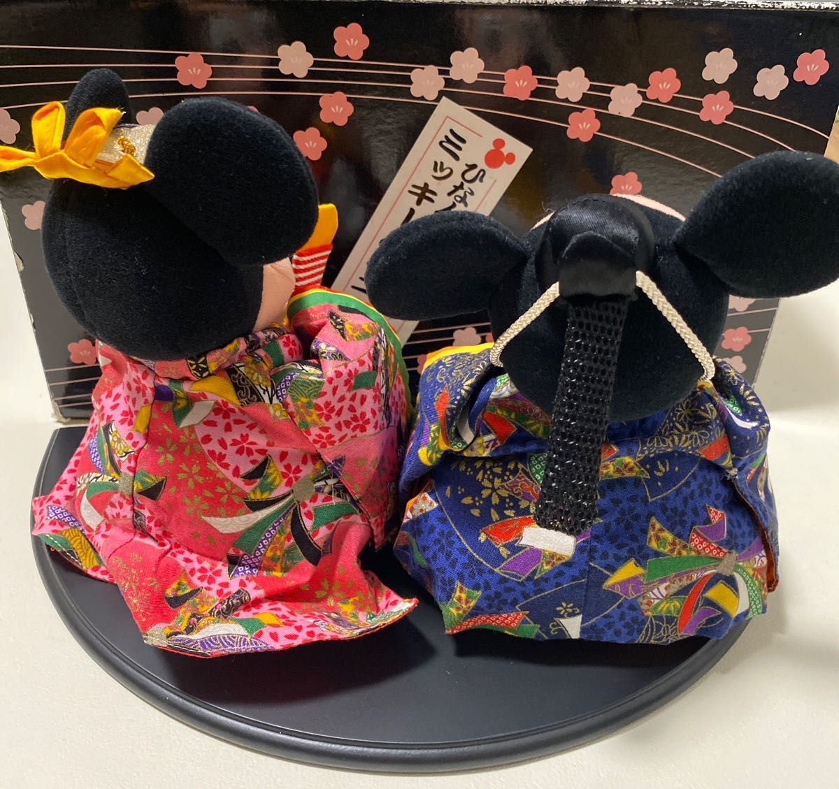 ディズニーストア購入 ミッキー ミニーマウス雛人形 ぬいぐるみ ディズニーストア購入 ミッキー ミニーマウス雛人形 ぬいぐるみ
