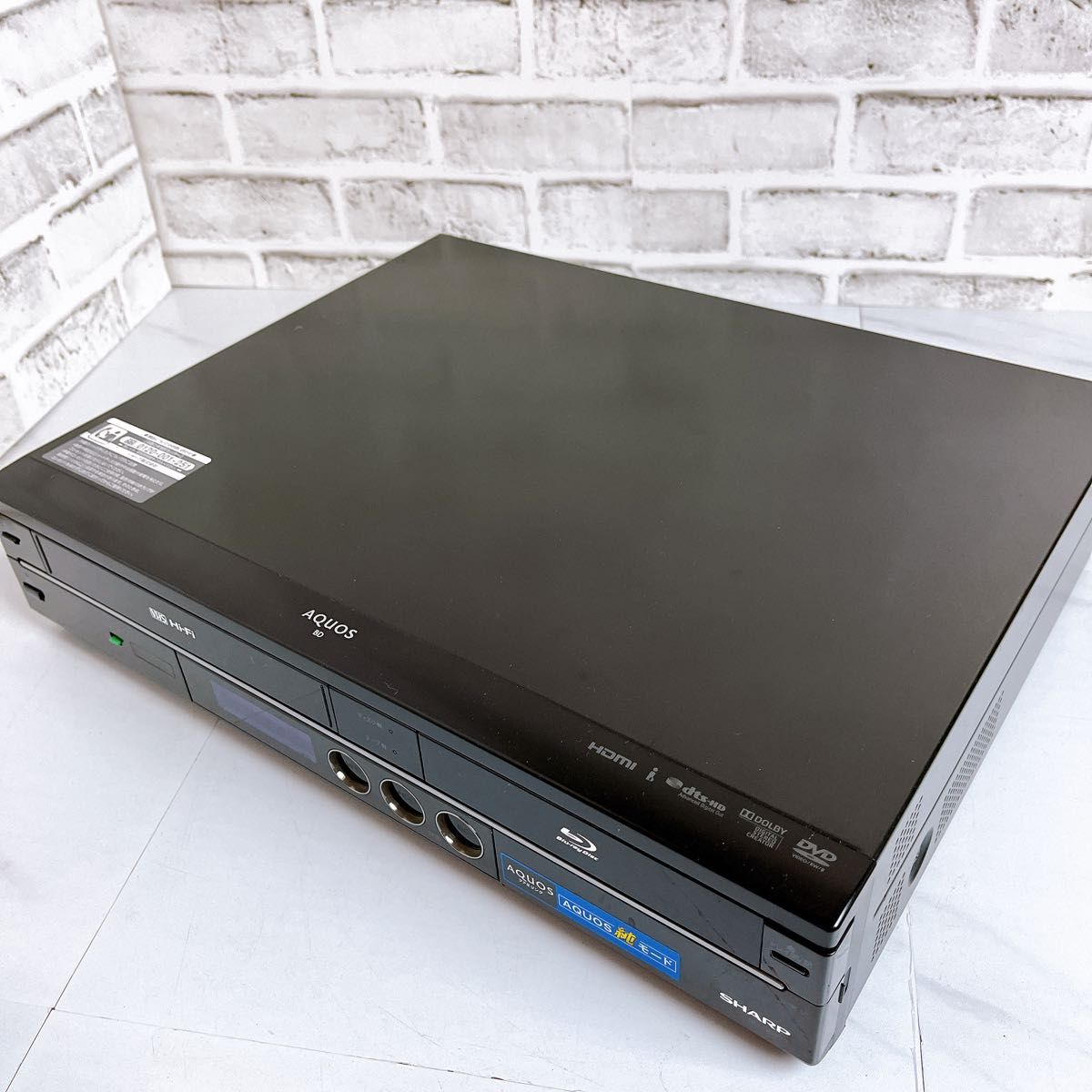 希少】SHARP AQUOS ブルーレイレコーダービデオデッキBD-HDV22 希少】SHARP AQUOS ブルーレイレコーダービデオデッキBD-HDV22