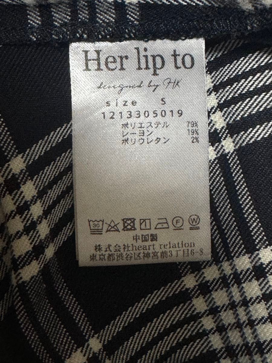 herlipto ハーリップトゥ チェック柄 シャツワンピース|Yahoo herlipto ハーリップトゥ チェック柄 シャツワンピース|Yahoo