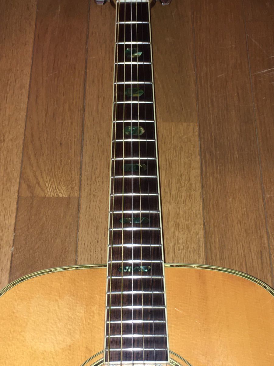 モーリス Morris W-40 縦ロゴ 美品 ハカランダ 日本製 1970s アコースティックギター JAPAN VINTAGE  ジャパンヴィンテージ 国産アコギ 名機