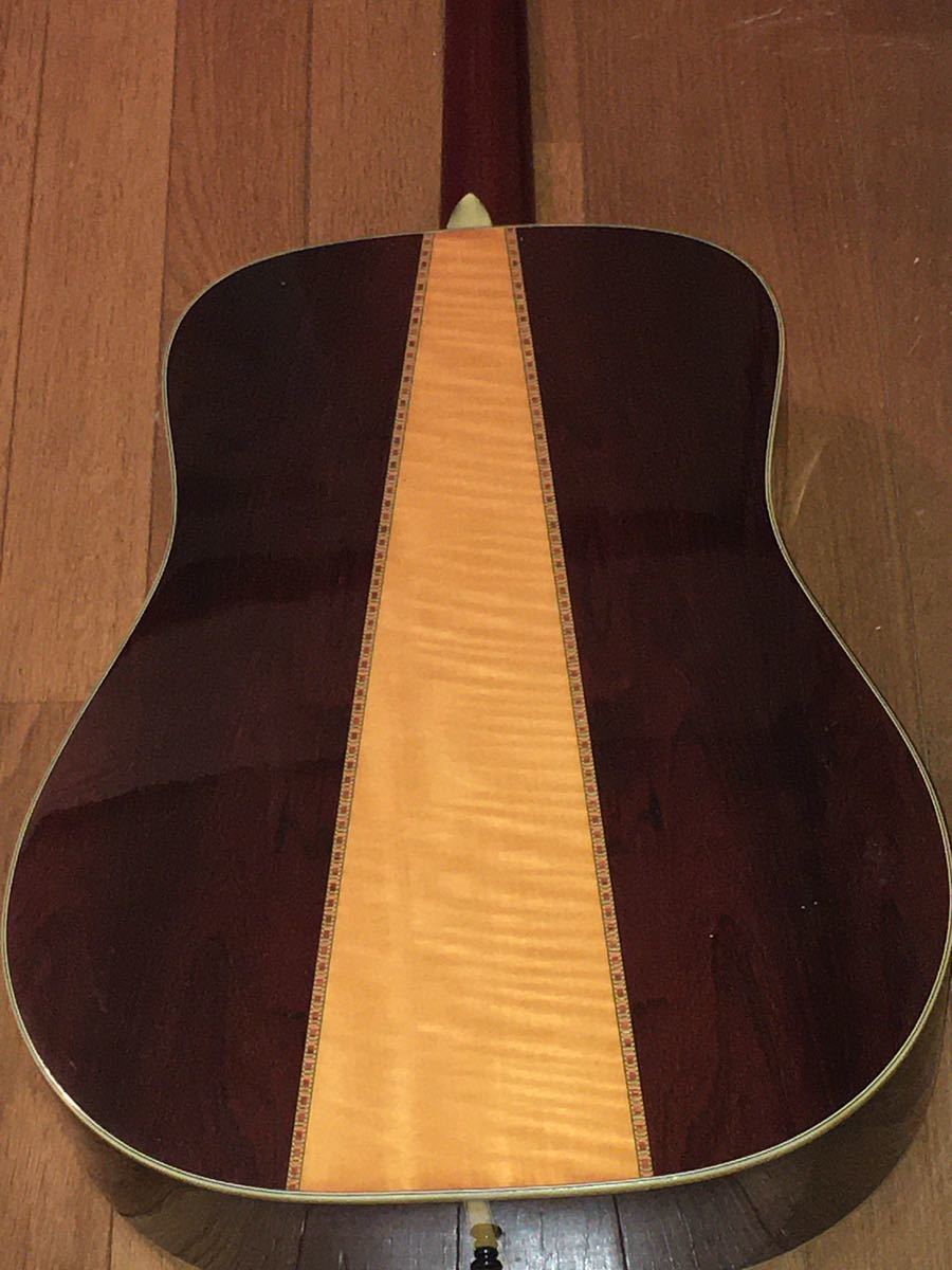 モーリス Morris W-40 縦ロゴ 美品 ハカランダ 日本製 1970s アコースティックギター JAPAN VINTAGE  ジャパンヴィンテージ 国産アコギ 名機