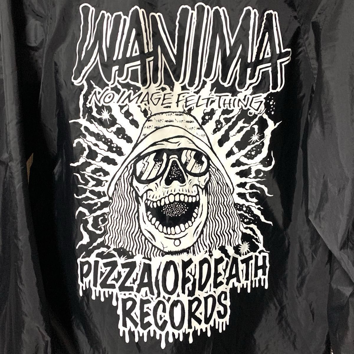 美品 WANIMA PIZZA OF DEATH RECORDS コーチジャケット ナイロン 美品 WANIMA PIZZA OF DEATH RECORDS コーチジャケット ナイロン