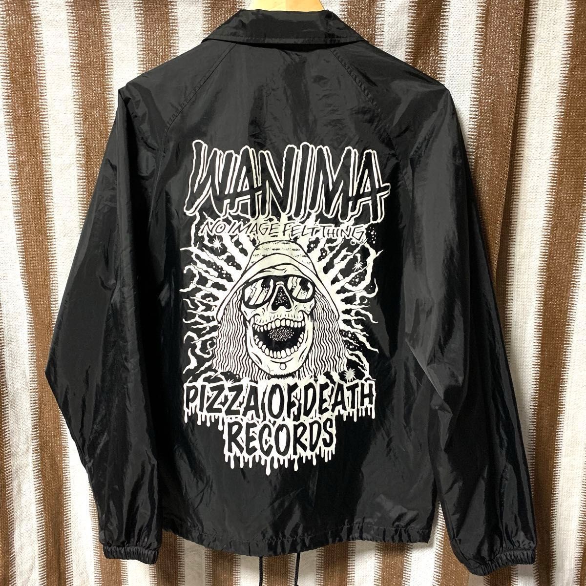 美品 WANIMA PIZZA OF DEATH RECORDS コーチジャケット ナイロン 美品 WANIMA PIZZA OF DEATH RECORDS コーチジャケット ナイロン