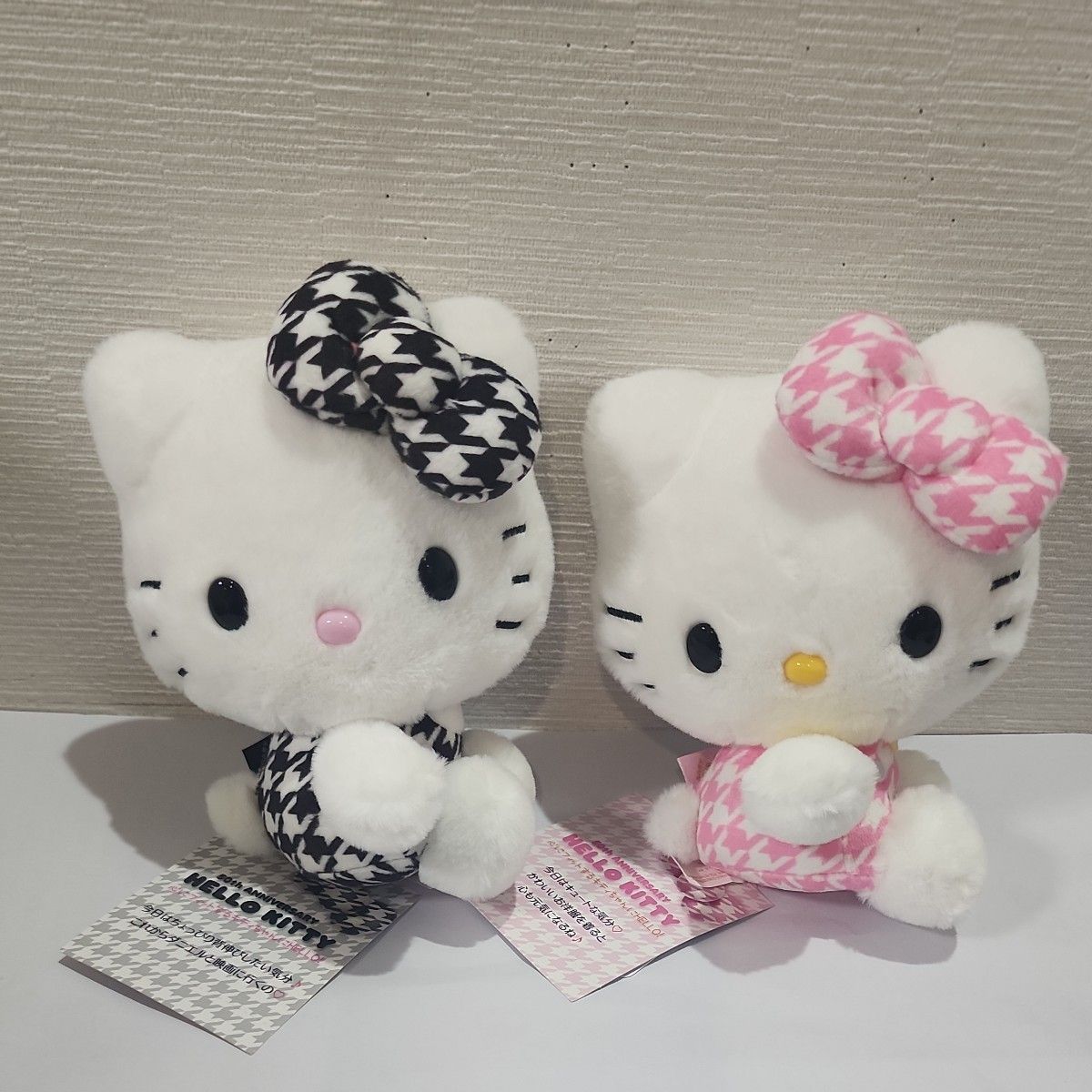 KITTY EXイベント限定で発売された、hanpandaキティぬいぐるみ KITTY EXイベント限定で発売された、hanpandaキティぬいぐるみ