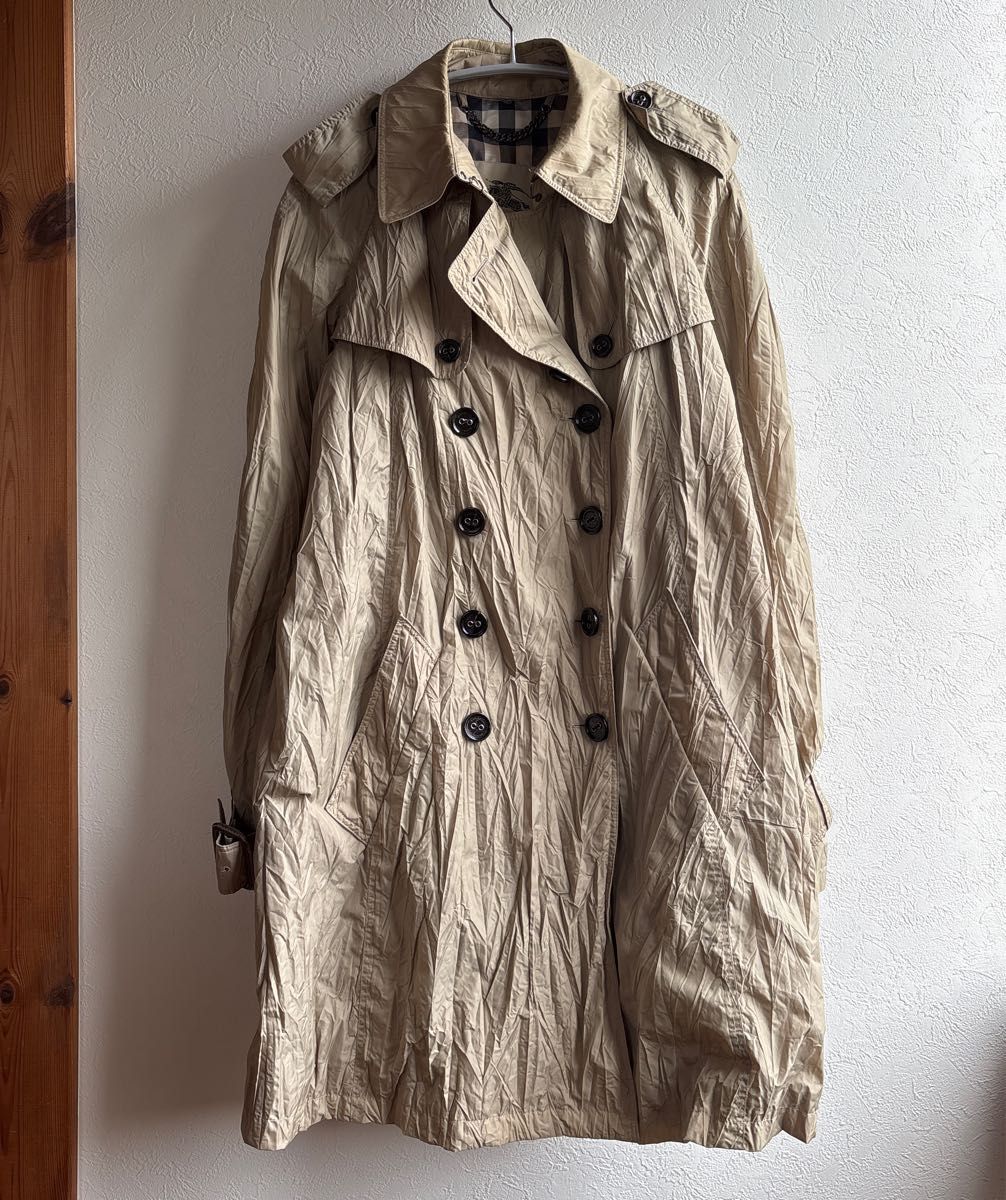 BURBERRY シワ加工 トレンチコート ベージュ|Yahoo!フリマ(旧 BURBERRY シワ加工 トレンチコート ベージュ|Yahoo!フリマ(旧