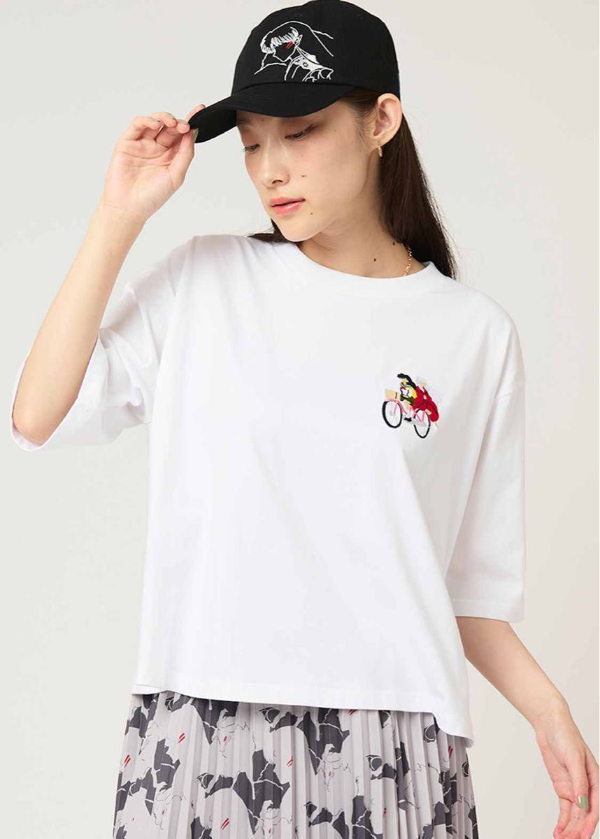 犬夜叉 フレア Tシャツ 白 Mサイズ グラニフ 高橋留美子 らんま1 犬夜叉 フレア Tシャツ 白 Mサイズ グラニフ 高橋留美子 らんま1