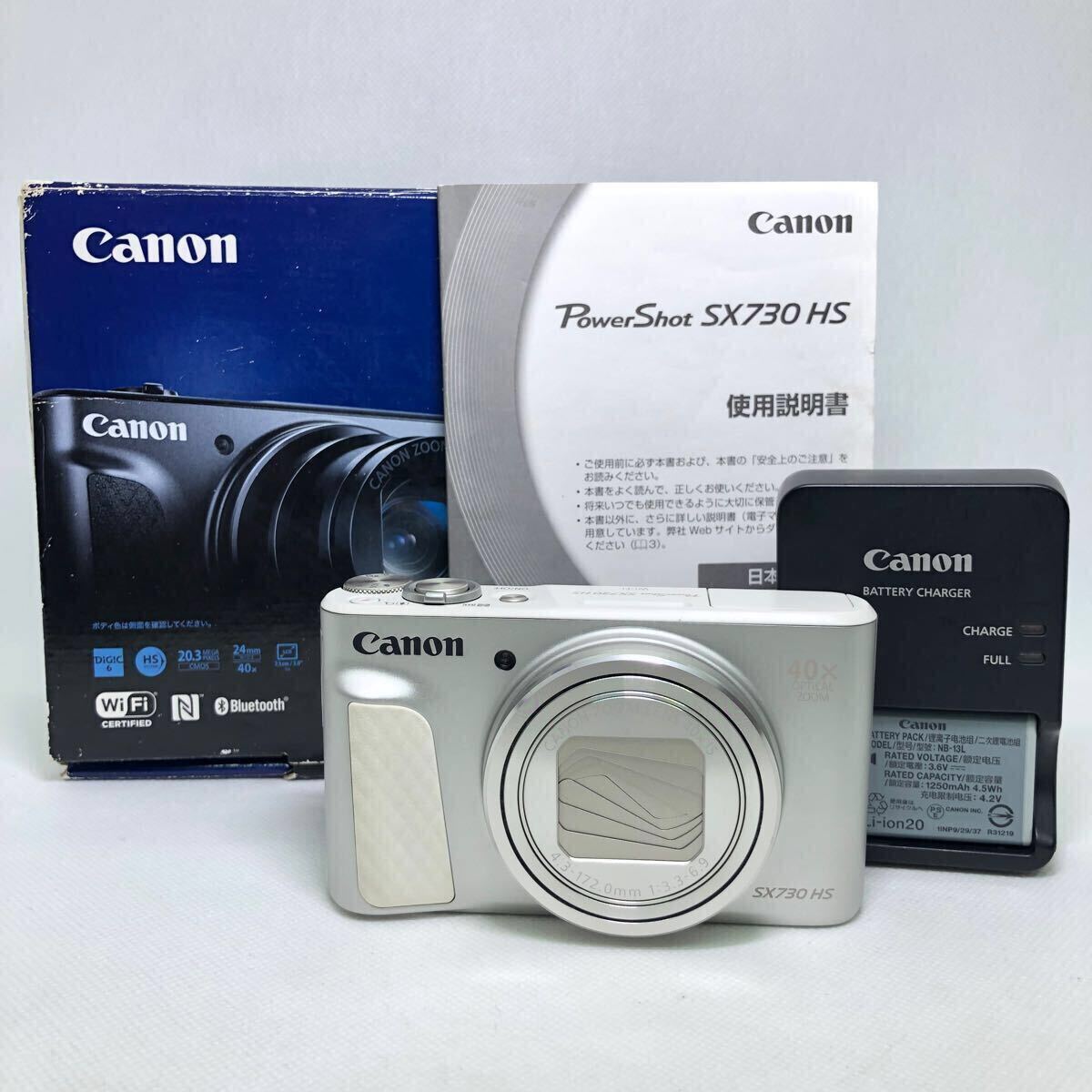 Canon キャノン Power Shot SX730 HS　デジカメ　コンパクトデジタルカメラ　Optical Zoom 40x 4.3-172.0mm 1:3.3-6.9