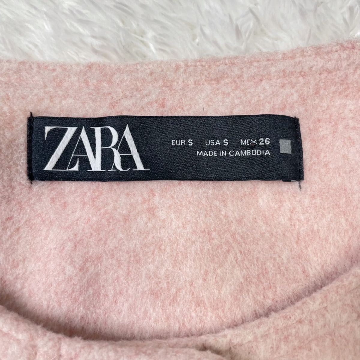 ZARA ゴールドボタン ショートジャケット クロップドジャケット ZARA ゴールドボタン ショートジャケット クロップドジャケット