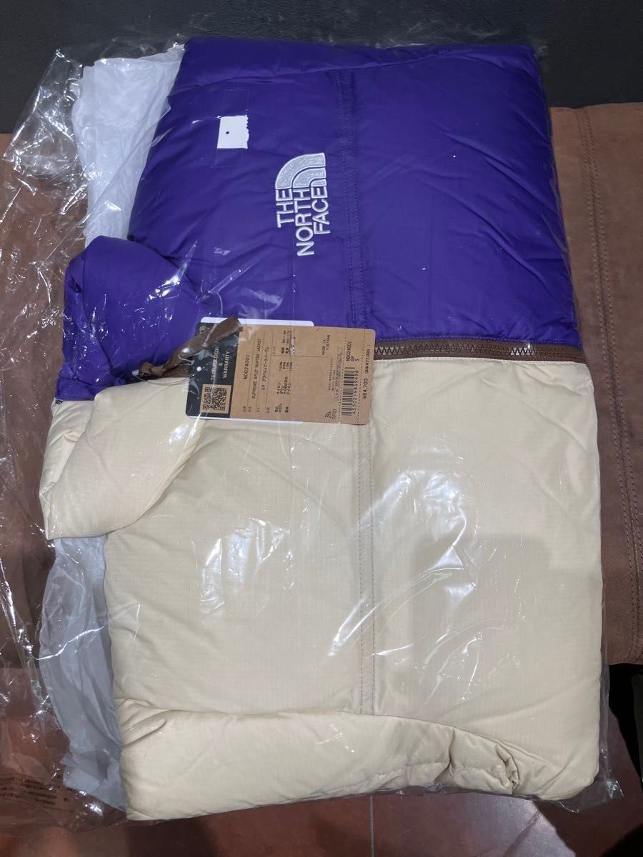 Sサイズ Supreme The North Face Split Nuptse Jacket Tan Sサイズ Supreme The North Face Split Nuptse Jacket Tan