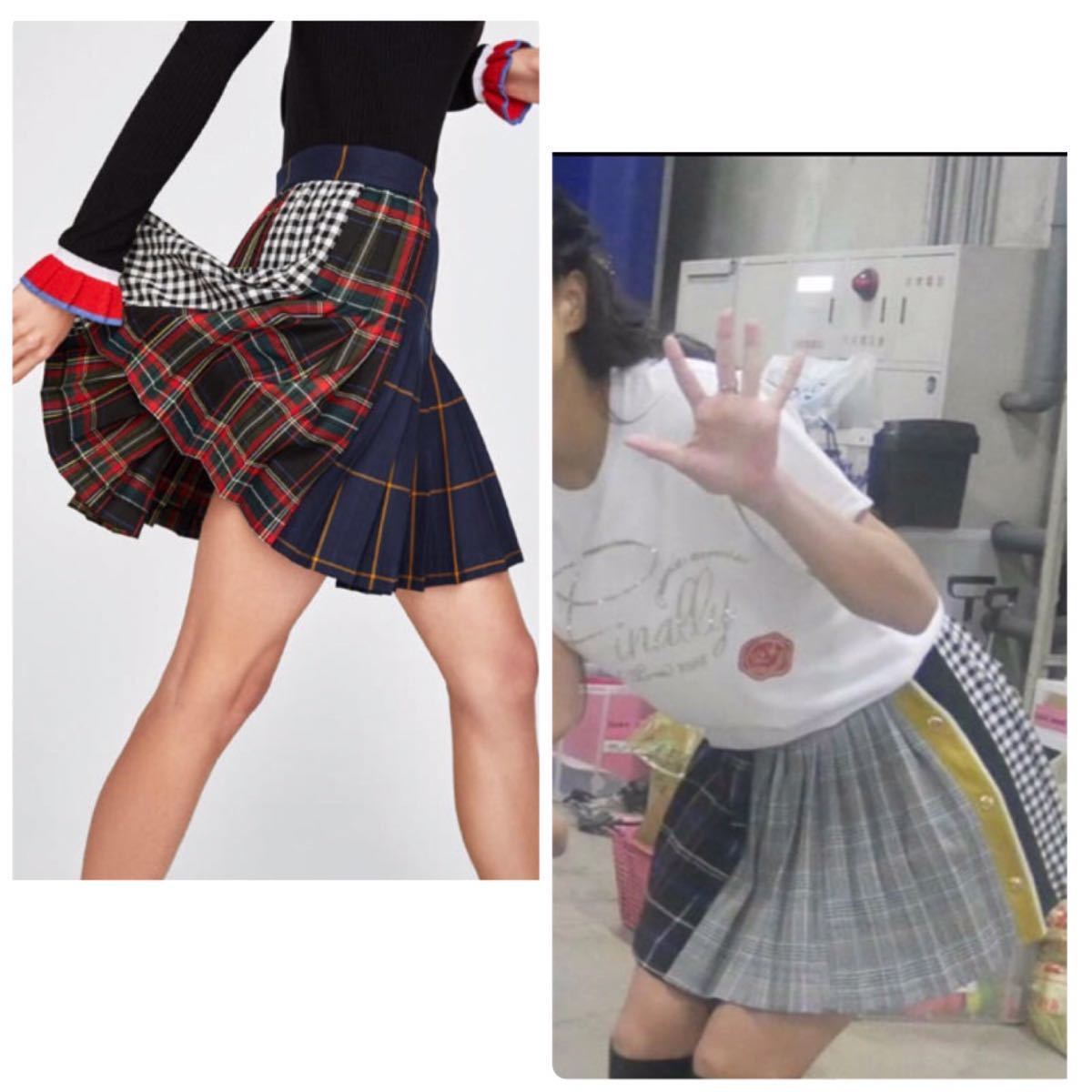 安室奈美恵ちゃん着用◇ZARA チェック柄ミニスカート 新品未使用 安室奈美恵ちゃん着用◇ZARA チェック柄ミニスカート 新品未使用