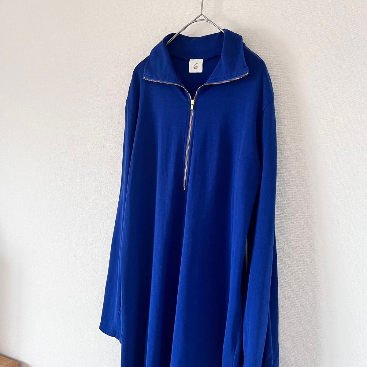 6(roku)〉COTTON LIGHT SWEAT ZIP DRESS ワンピース|Yahoo 6(roku)〉COTTON LIGHT SWEAT ZIP DRESS ワンピース|Yahoo