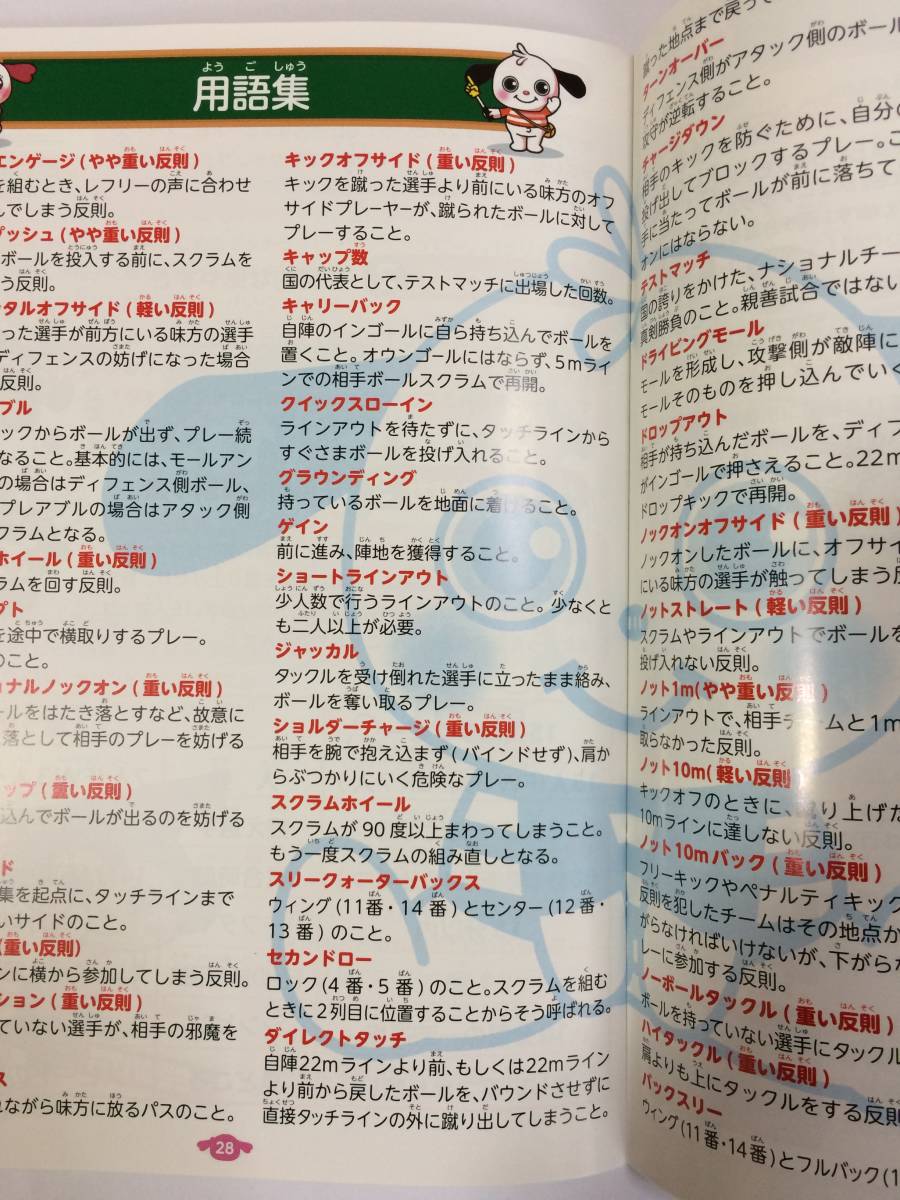 ★送料無料・新品・即決・非売品★ラガマルくんのラグビールールブック と ラグビーワールドカップ2019の府中市オリジナルバッジ バッチ_画像7