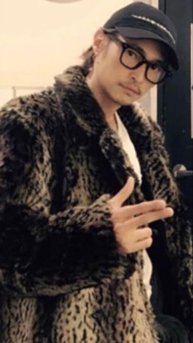 Schott ファーコート Faux Fur Peacoat Leopard Jacket Schott ファーコート Faux Fur Peacoat Leopard Jacket