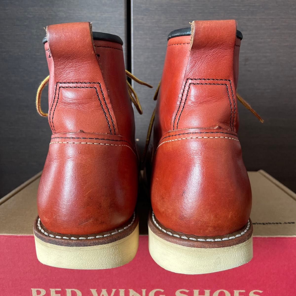 良品07年8 5D】レッドウィング2907ラインマン REDWING プレーン 良品07年8 5D】レッドウィング2907ラインマン REDWING プレーン