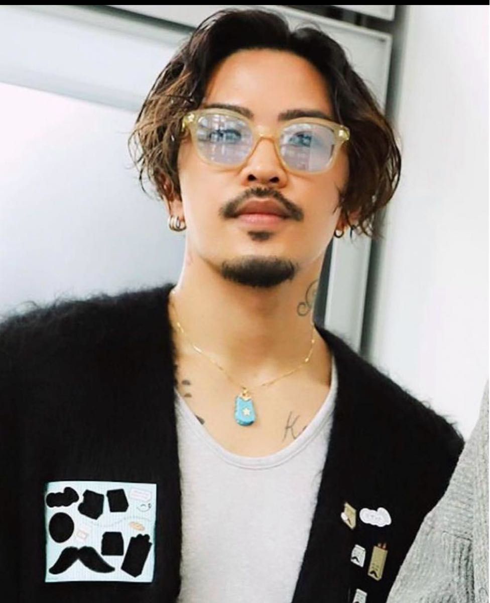 数原龍友着用ネックレス 星18k 14kgfチェーントップ金具部分も 数原龍友着用ネックレス 星18k 14kgfチェーントップ金具部分も