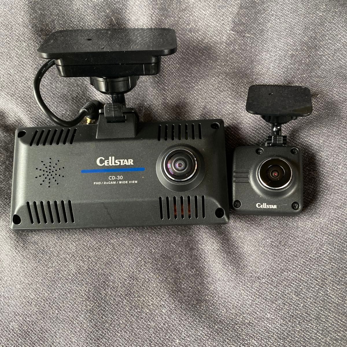 セルスター 3カメラ ドライブレコーダー CD-30 FHD/3XCAM/WIDE VIEW 車内撮影 駐車監視