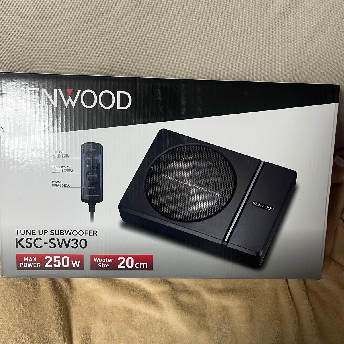 KENWOOD KSC-SW30 ウーファー 250W 20cm|Yahoo!フリマ(旧 KENWOOD KSC-SW30 ウーファー 250W 20cm|Yahoo!フリマ(旧