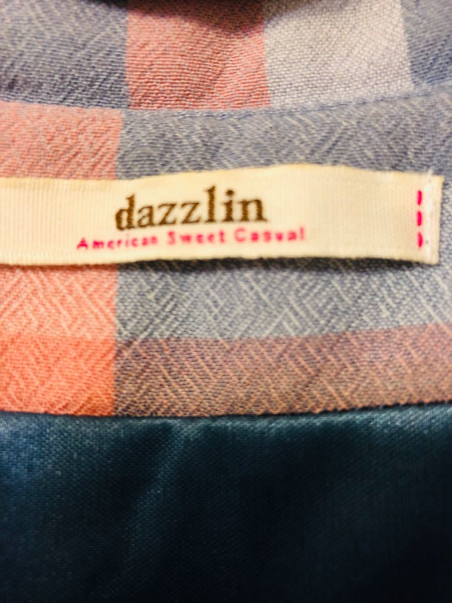 ワンピース dazzlin チェク柄