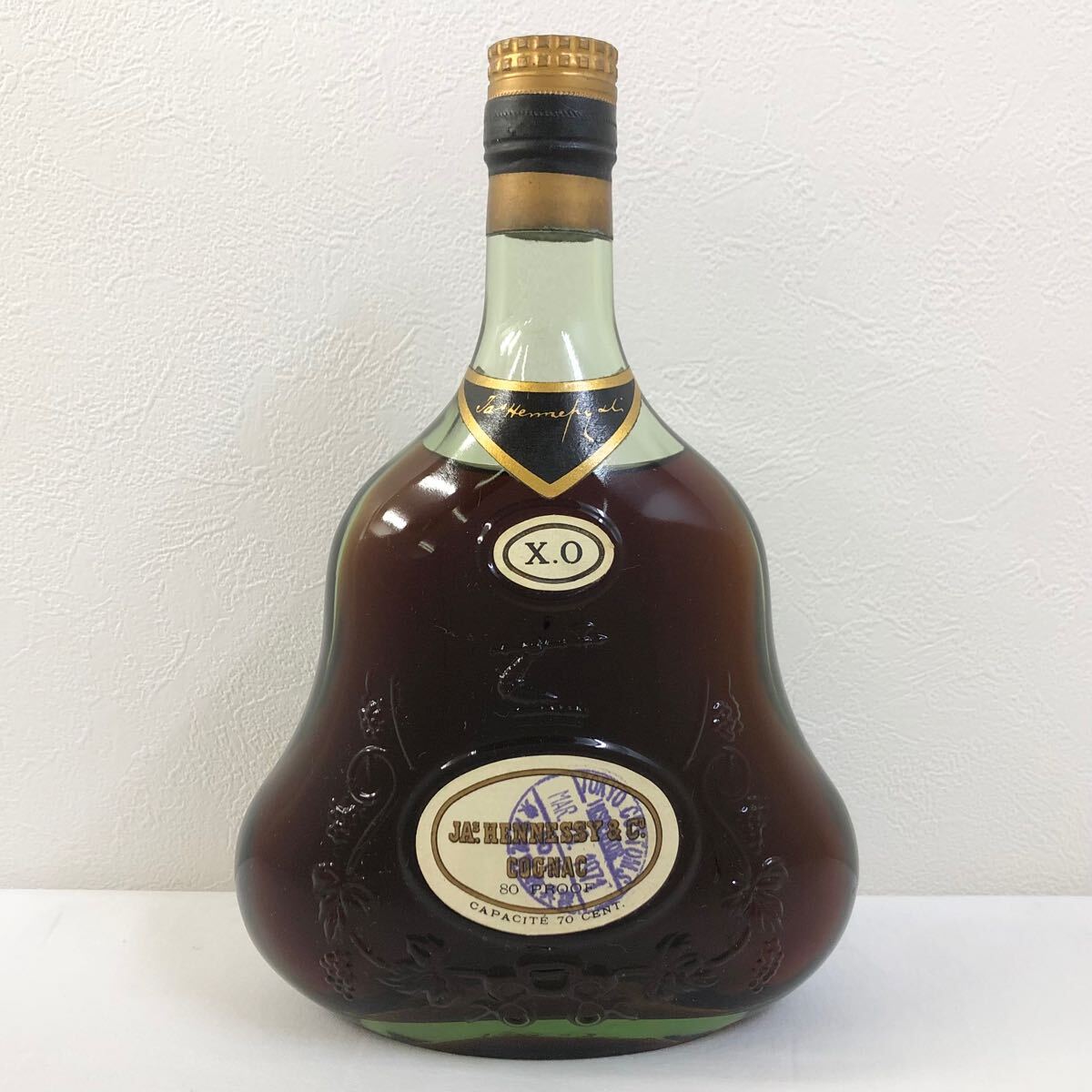 Hennessy ヘネシー XO 700ml ブランデー 未開封 Hennessy ヘネシー XO コニャック ブランデー クリアボトル 金